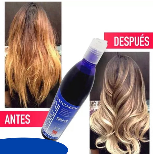 Blue shampoo